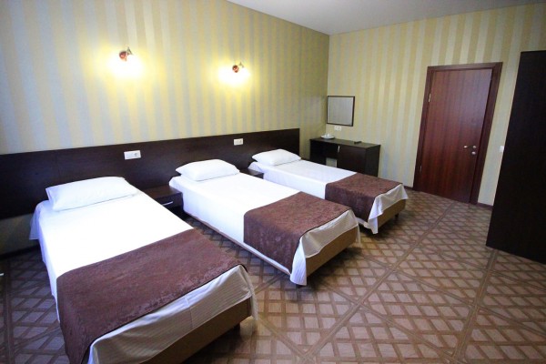 «Стандарт» трехместный с  тремя раздельными кроватями